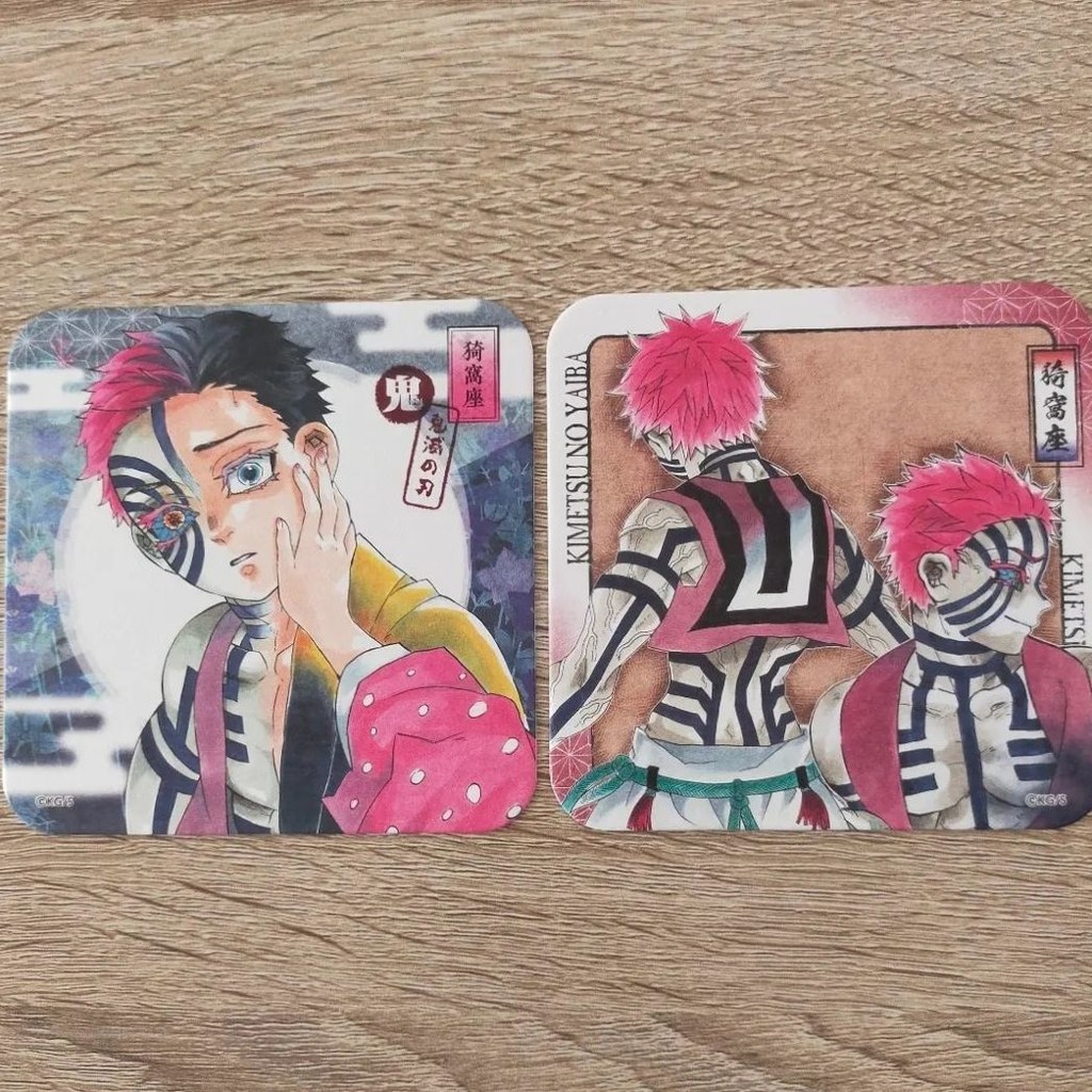 鬼滅之刃 上弦の鬼・猗窩座 日版穀子 鬼滅之刃 原畵展一彈 上弦三 猗窩座原畵展 JOQO | 蝦皮購物
