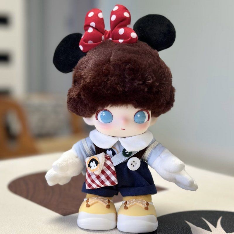 【優選】娃衣 盲盒娃衣 搪膠娃衣 玩偶娃娃衣服 dimoo衣服泡泡瑪特迪士尼聯名布魯託搪膠毛絨掛件娃衣服套裝換裝 RAV | 蝦皮購物