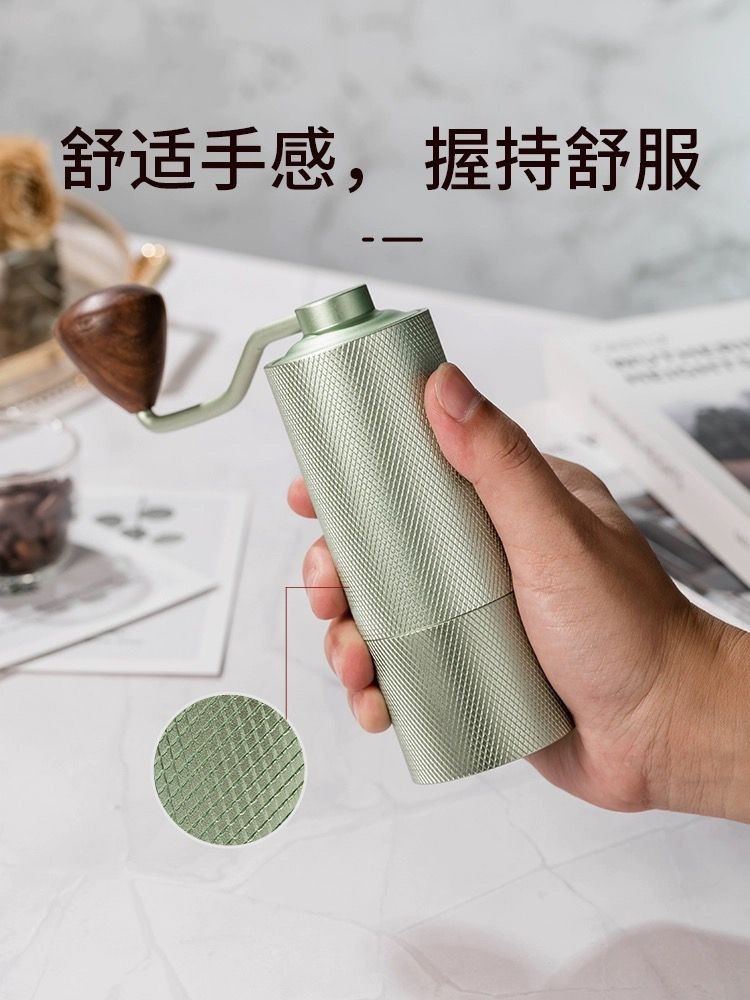 手磨咖啡機 手搖磨豆機 咖啡磨豆機 咖啡豆研磨機 輕便手磨機 家用手衝意式咖啡研磨摩卡一體現磨手動不銹鋼CNC手搖咖啡磨 | 蝦皮購物