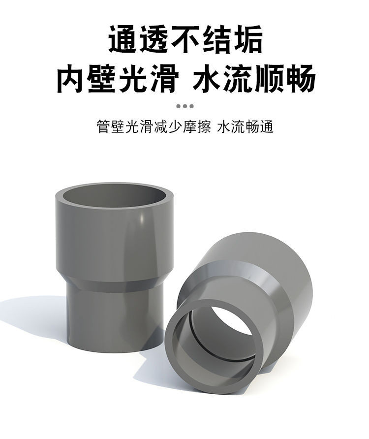 【PVC異徑接頭】大小頭水管異徑變徑直通接頭 PVC管接頭 水管接頭 水管轉接頭 異徑接頭 20 25 32 40 50 | 蝦皮購物