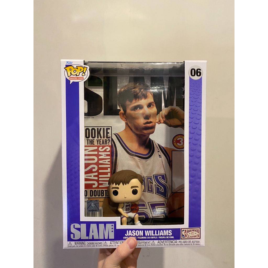 Funko POP Magazine Covers 06 Jason Williams NBA SLAM 雜誌系列