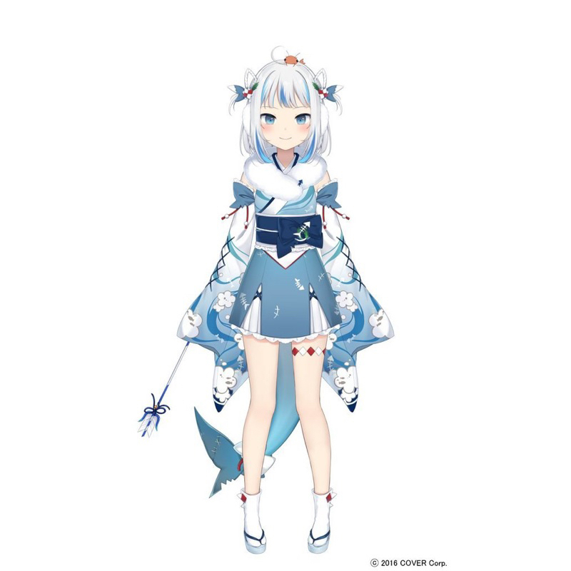 《出租》Hololive Gura/古拉/鯊鯊 正月大全套 cos/cosplay | 蝦皮購物