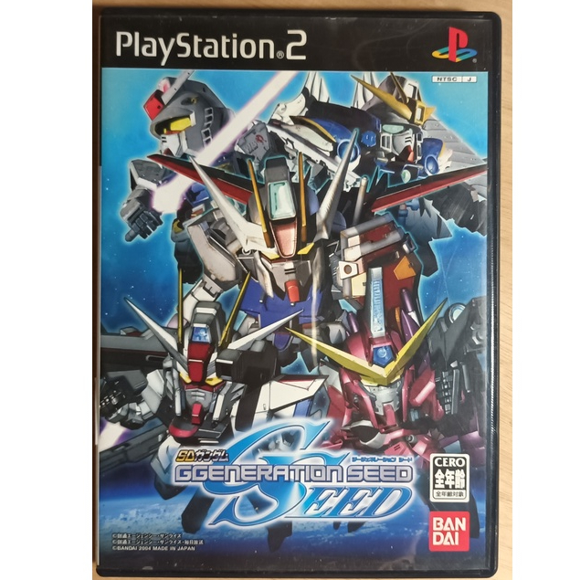 PS2 機動戰士鋼彈 Generation Seed SD Gundam 4543112240477 蝦皮購物