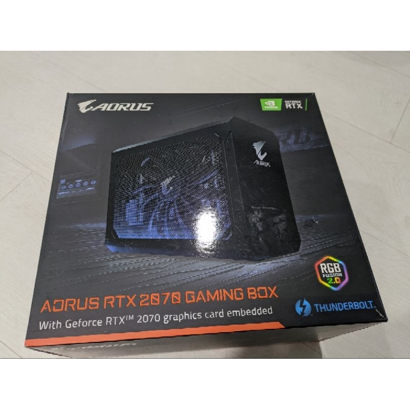 技嘉 Aorus RTX2070 Gaming Box Thunderbolt 外接顯示卡 顯卡盒 TB3 筆電 RGB | 蝦皮購物