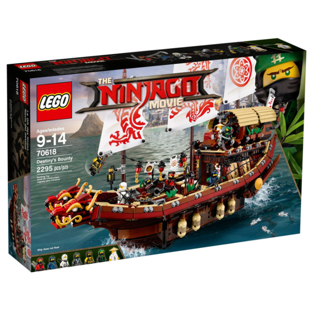 樂高70618 忍者系列使命號｜LEGO 70618 NINJAGO Movie Destiny's