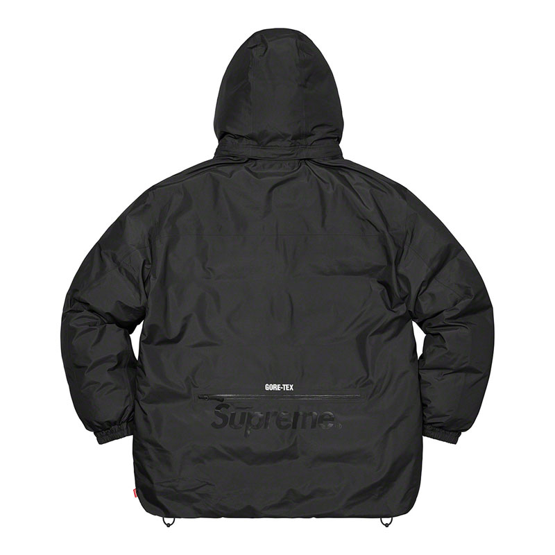 SUPREME FW22 GORE-TEX 700-Fill Down Parka 羽絨外套(黑色) 化學原宿