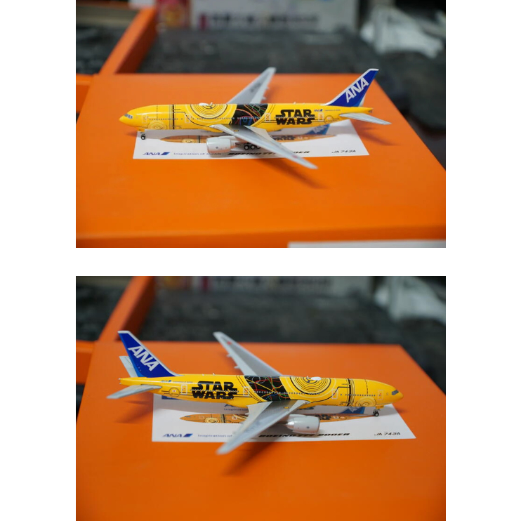 1:400 ANA 全日空 777-200 JA743A star war彩繪 JC Wings 送星際大戰馬克杯