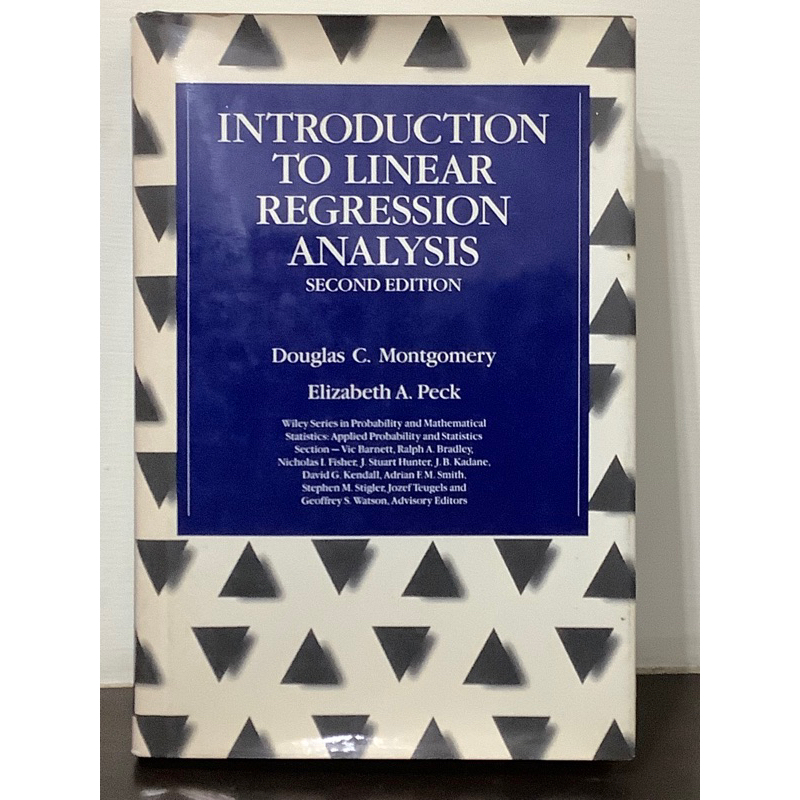 Introduction To Linear Regression Analysis 2nd Edition | 蝦皮購物