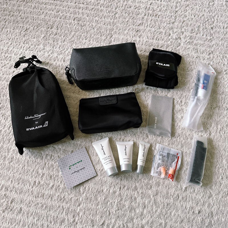 EVA AIR × Salvatore Ferragamo 機内アメニティ