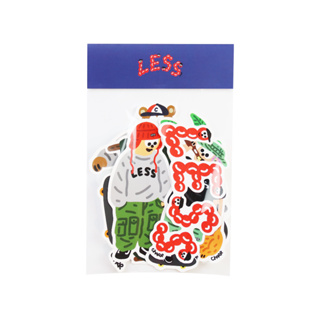 LESSTAIWAN ▽ 長場雄LESS X YU NAGABA - Sticker Set 貼紙包一套3張
