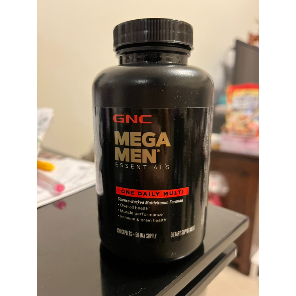 ★最後1罐★GNC Mega MEN Energy Essentials 男性綜合維他命 150粒 免疫大腦肌肉 | 蝦皮購物
