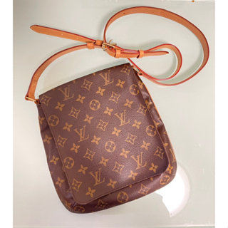 LOUIS VUITTON Shoulder Bag Monogram LV Musette Salsa L M51387 Brown Women's  Men's Canvas