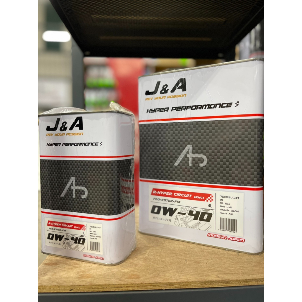 *永康加士達機油量販* 私訊有優惠 J&A Racing Oil 日本原裝 R-HC 0W-40 最高等級 | 蝦皮購物
