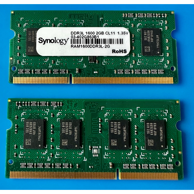 Synology純正 DDR3L 1600 8GB x2 16GBメモリ Synology 原廠NAS專用記憶體DDR3 2 GB (RAM1600DDR3L-2G) | 蝦皮購物