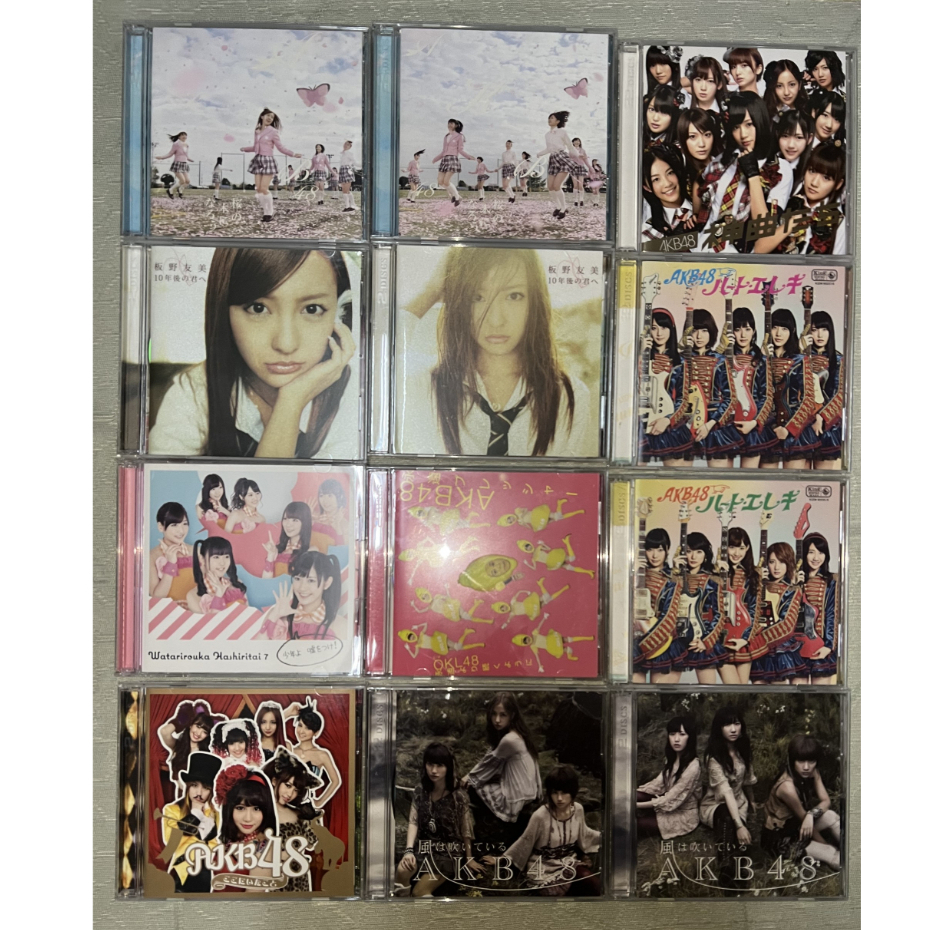 akb48 nmb48 ske48 渡邊麻友板野由美CD 二手近全新- 6 | 蝦皮購物