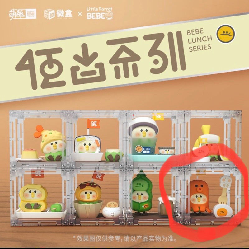 [二手-已拆封]小鸚鵡bebe便當系列盲盒 章魚香腸 公仔 收藏 娛樂 | 蝦皮購物