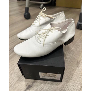 Repetto 白 36 レペットレースアップシューズzizi 白新品Repetto 36
