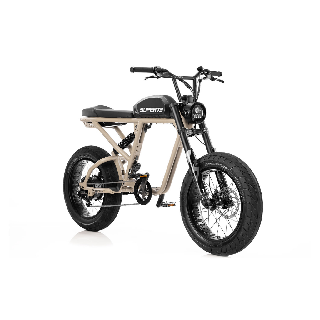 台灣現貨Super73 R Brooklyn前後避震 Cafe Racer造型 沙漠色 奶茶色 美國原廠公司貨 余文樂 | 蝦皮購物