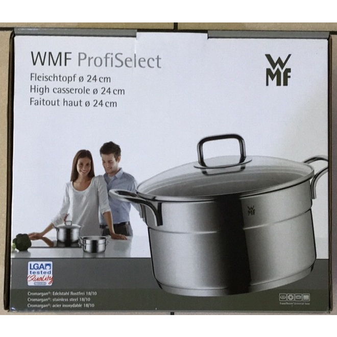 WMF ProfiSelect 24 cm 高鍋 wmf可疊放高身湯鍋24cm - 餐廚優惠推薦- 居家生活2026年5月| 蝦皮購物台灣