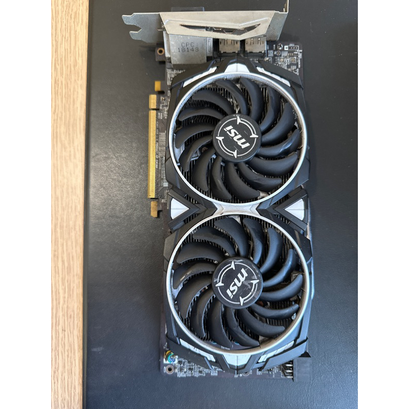 Carte Graphique MSI Radeon RX 580 Armor 8G OC – 8 Go GDDR5 (occasion, état Correct)