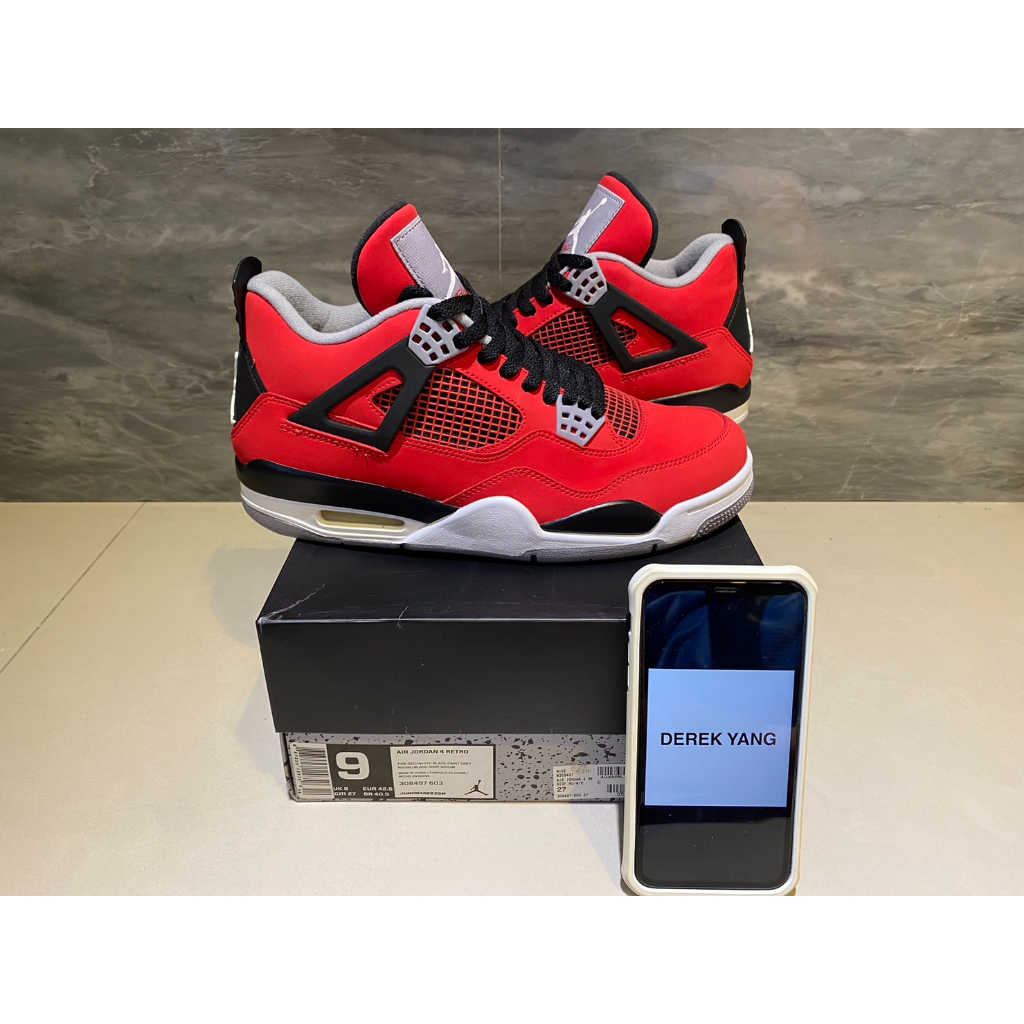 AIR JORDAN 4 RETRO AJ4 2013 TORO US 9 27CM