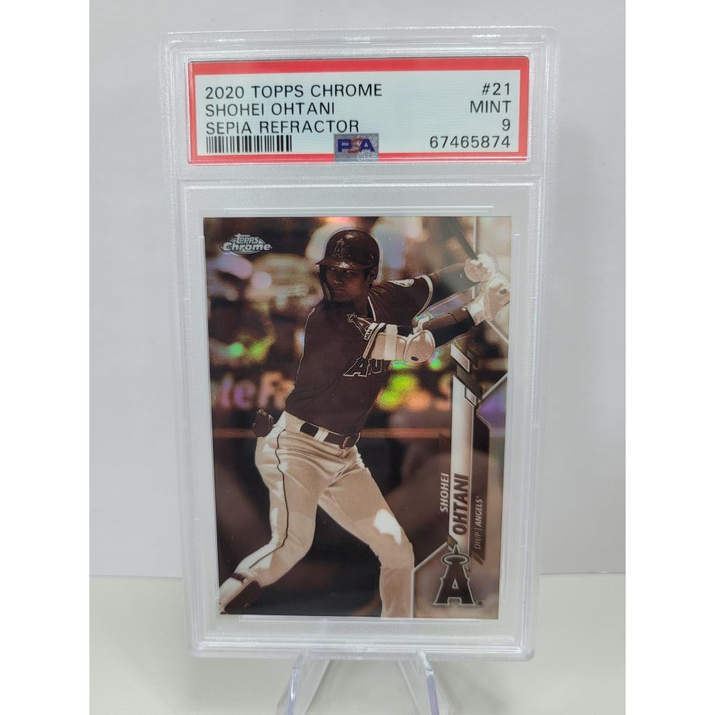 オンラインストア販売店 大谷翔平 2020 TOPPS CHROME PSA 10