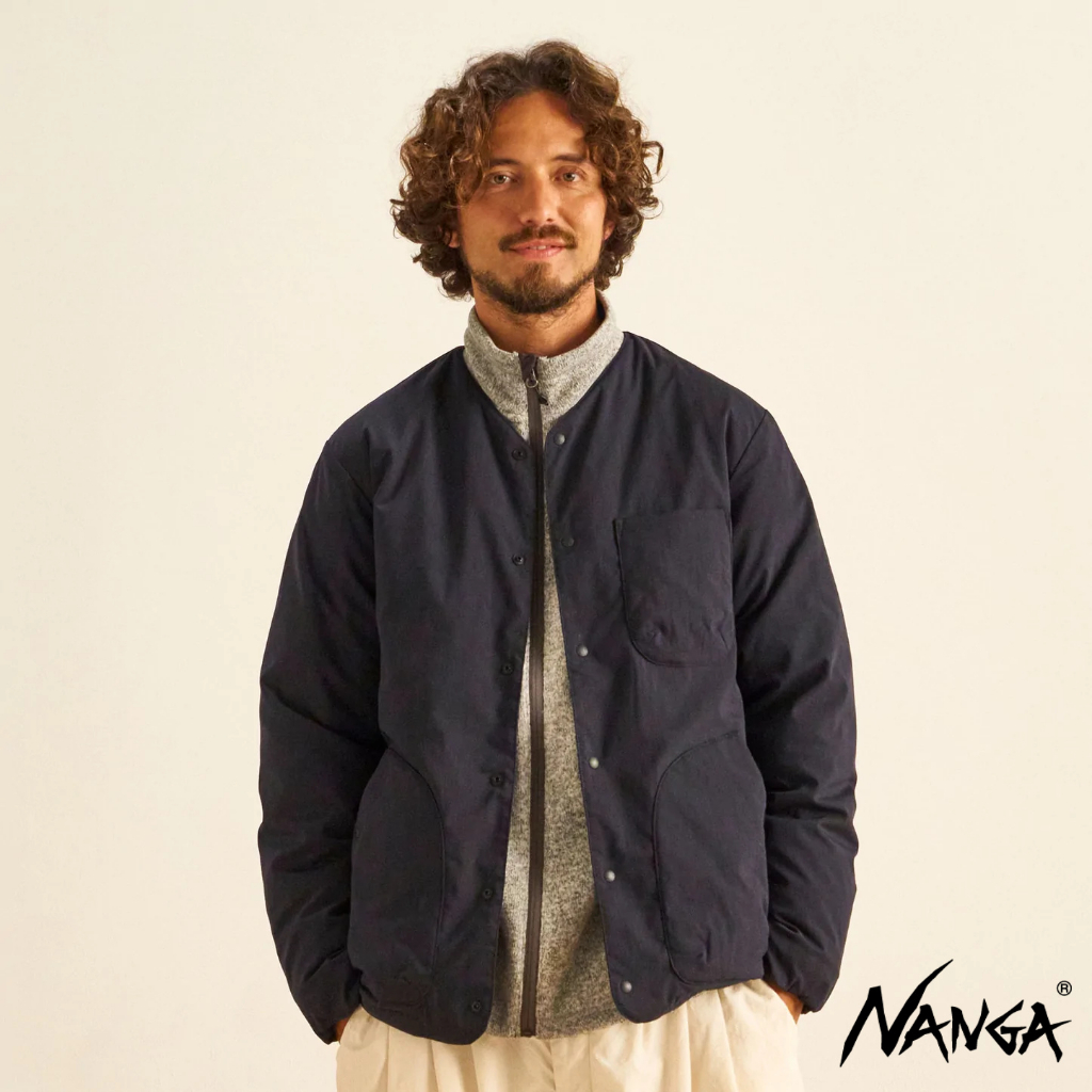 NANGA] TAKIBI RIPSTOP INNER DOWN CARDIGAN 男版羽絨阻燃外套(下單前