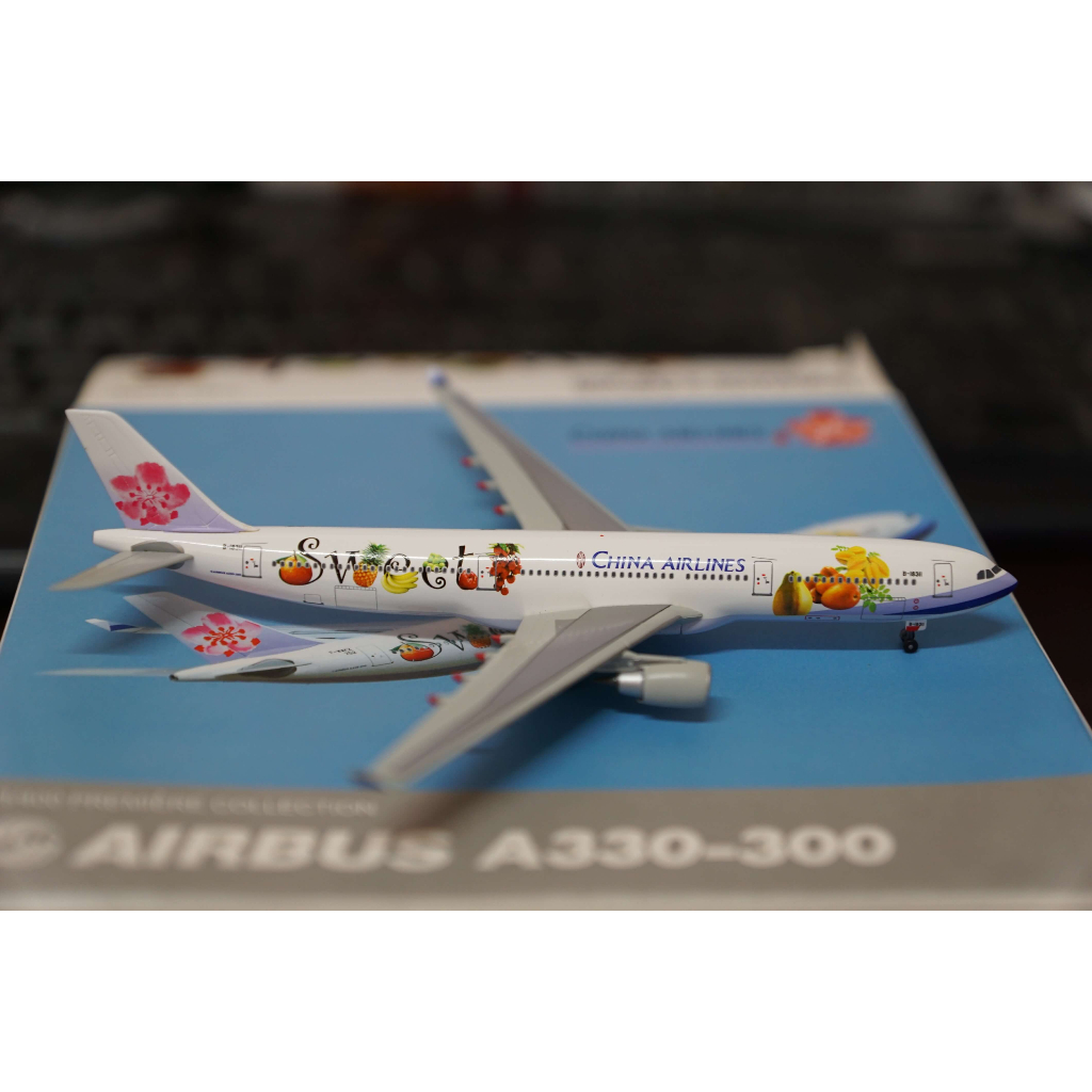 1:400 中華航空A330-300 B-18311 水果彩繪機Dragon製作| 蝦皮購物