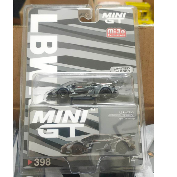 現貨) Mini GT 美版398 Lamborghini Huracan GT LB Works | 蝦皮購物