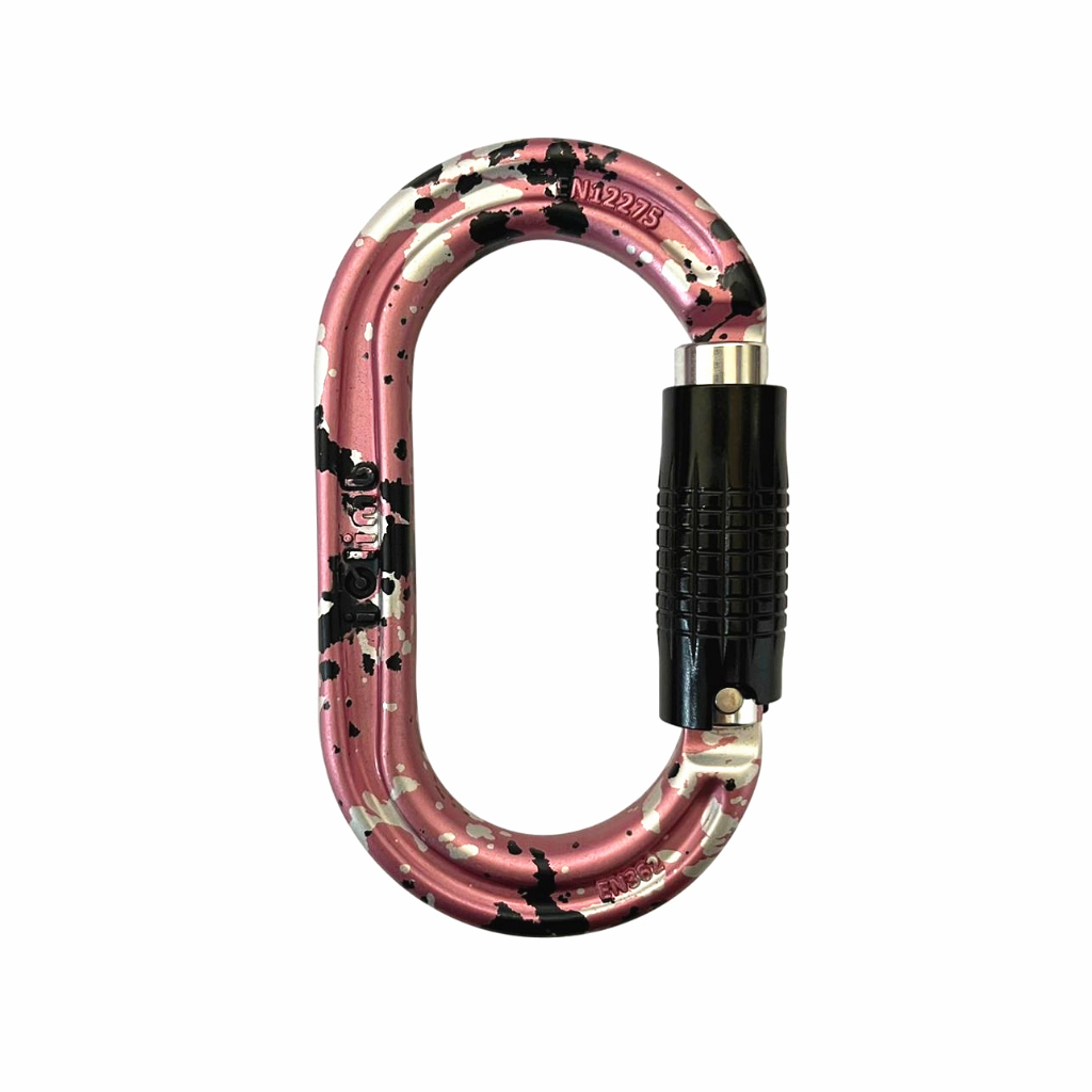 【iclimb】安全鉤/登山扣/鉤環/O環 三段自動鎖鉤環--型號210B-3LS(MX)--超炫迷彩 | 蝦皮購物
