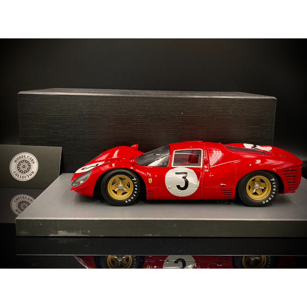 收藏模人】 GP Replicas Ferrari 330 P4 1967 #3 模型車1:18 1/18 