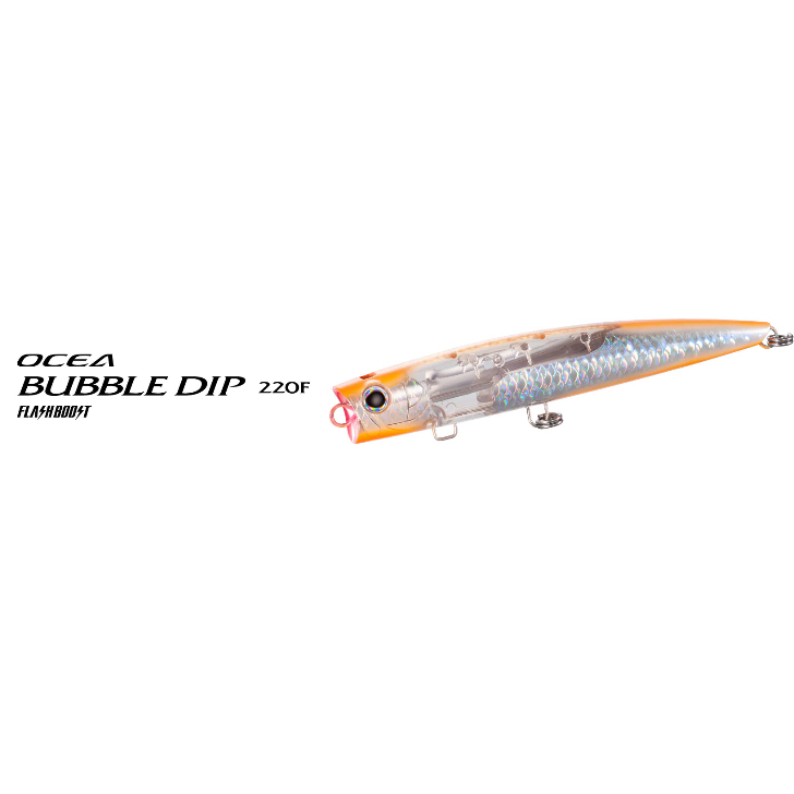 SHIMANO XU-P18W Ocea Bubble Dip 180F Flash Boost #006 A Rainbow Lures