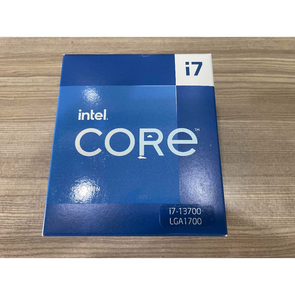 新竹市面交價11400元。售全新未拆封英代爾Intel i7-13700中央處理