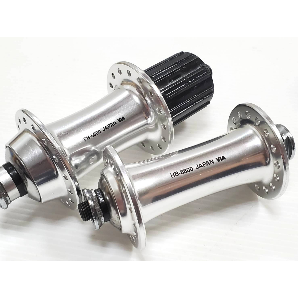 絕版全新SHIMANO ULTEGRA FH-6600 HB-6600 10速後花鼓| 蝦皮購物