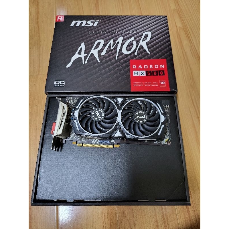 微星MSI Radeon RX 580 ARMOR 8G SN:602-V341-190SB1805000605 | 蝦皮購物