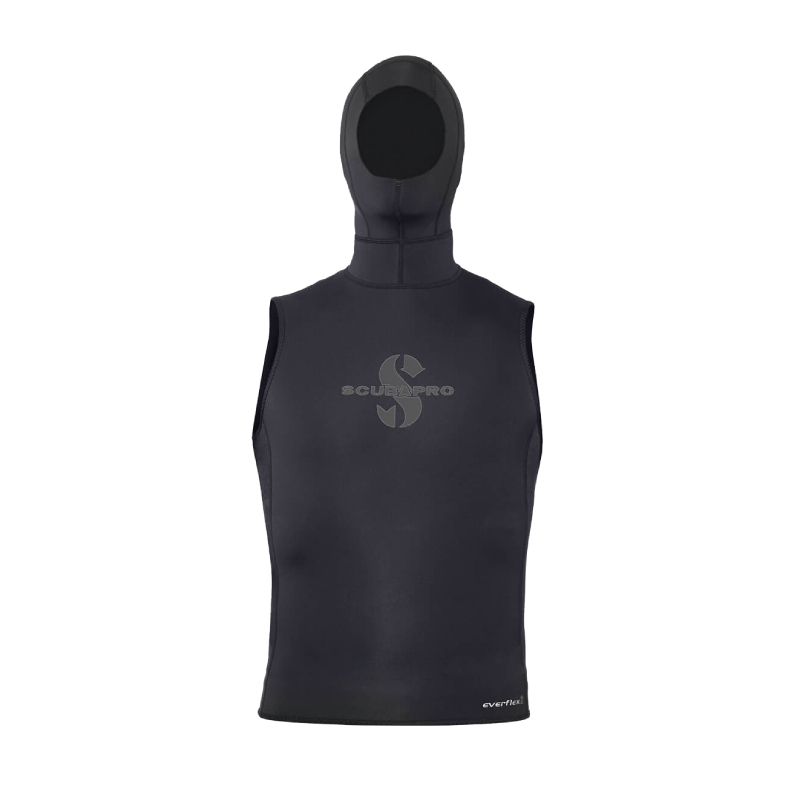 SCUBAPRO - EVERFLEX HOODED VEST W/ FRONT ZIP 3MM