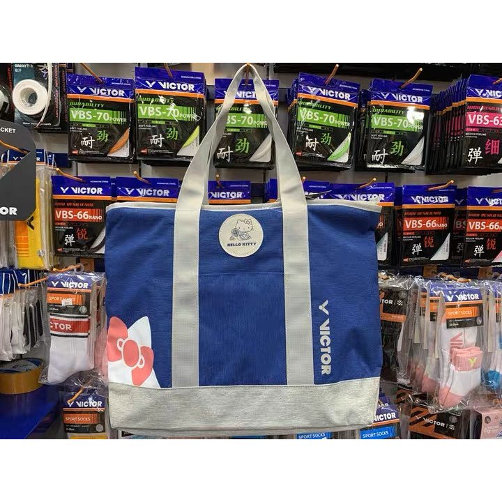 (羽球世家) 勝利 托特包 BG-91 KT VICTOR HELLO KITTY 聯名托特包 | 蝦皮購物