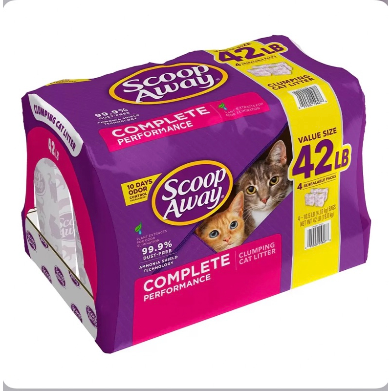 Scoop Away 超凝結貓砂 4.76公斤 單包販售 1529177 蝦皮購物