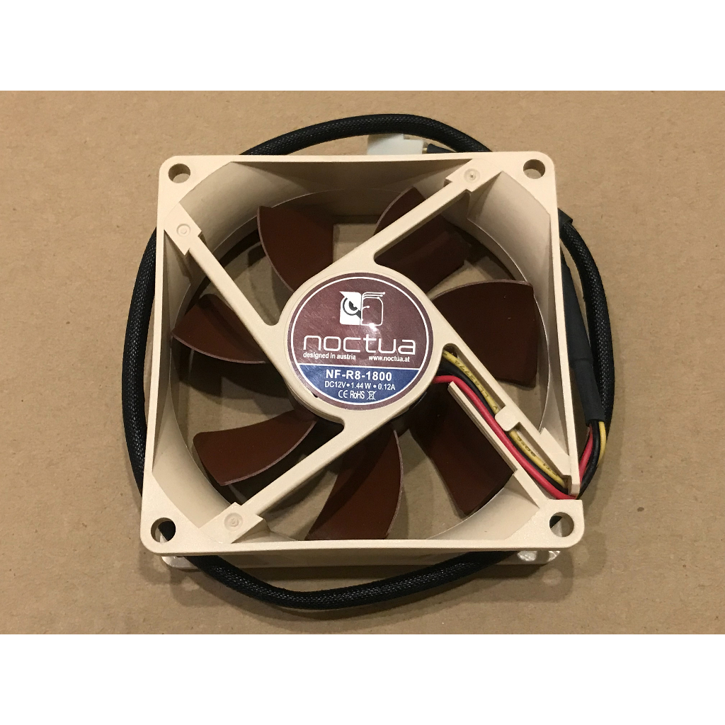 (二手良品)貓頭鷹 Noctua NF-R8-1800 無WM 3PIN 8cm/SSO 磁穩軸承/機殼風扇 | 蝦皮購物