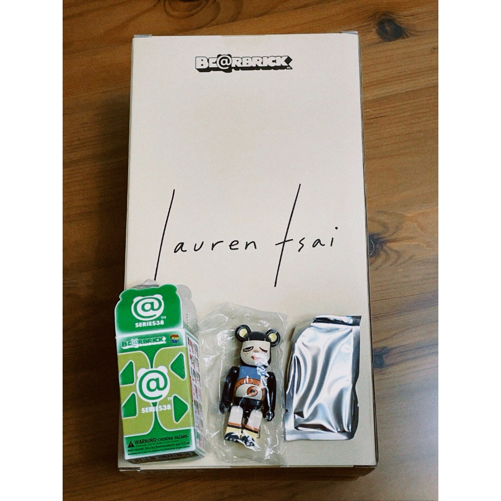 BE@RBRICK lauren Tsai 蔡蘿倫100% 跟400% | 蝦皮購物