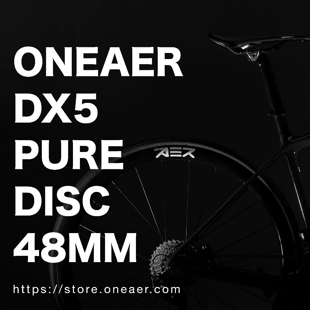 ONEAER》DX5 Pure (48mm) 碟煞碳纖維輪組可裝內胎兼容無內胎系統DT 240