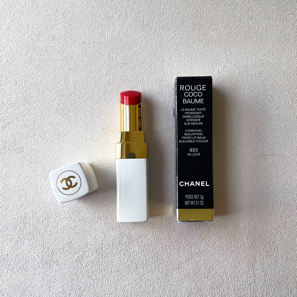 Chanel Rouge Coco Baume Hydrating Beautifying Tinted Lip Balm - # 920 In  Love 3g/0.1oz 