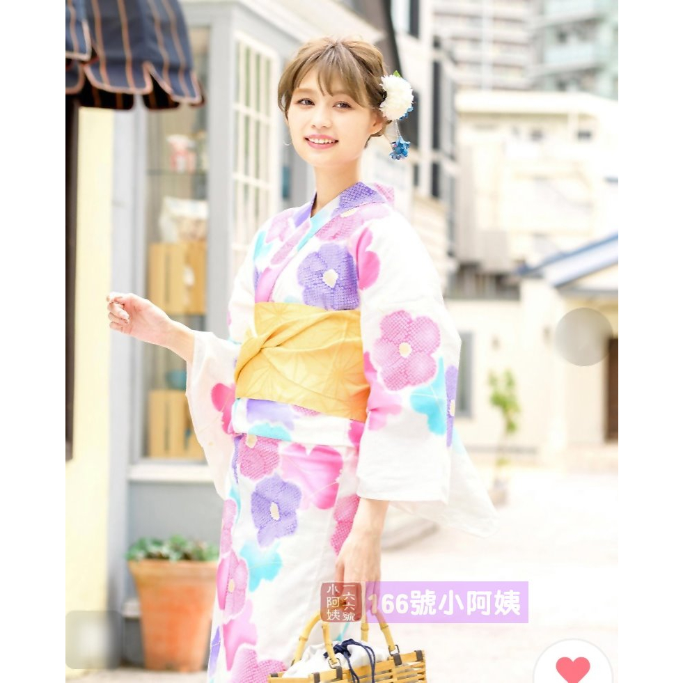 激安の 新品 日本製 紺 青 和装 着物 花柄浴衣 親指姫 ジュンコシマダ
