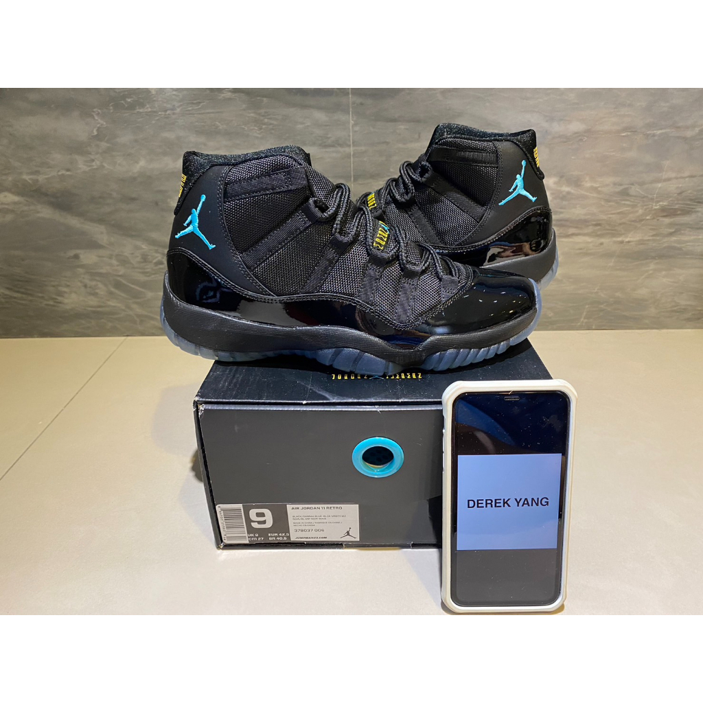 AIR JORDAN 11 RETRO AJ11 2013 gamma blue US 9 27CM