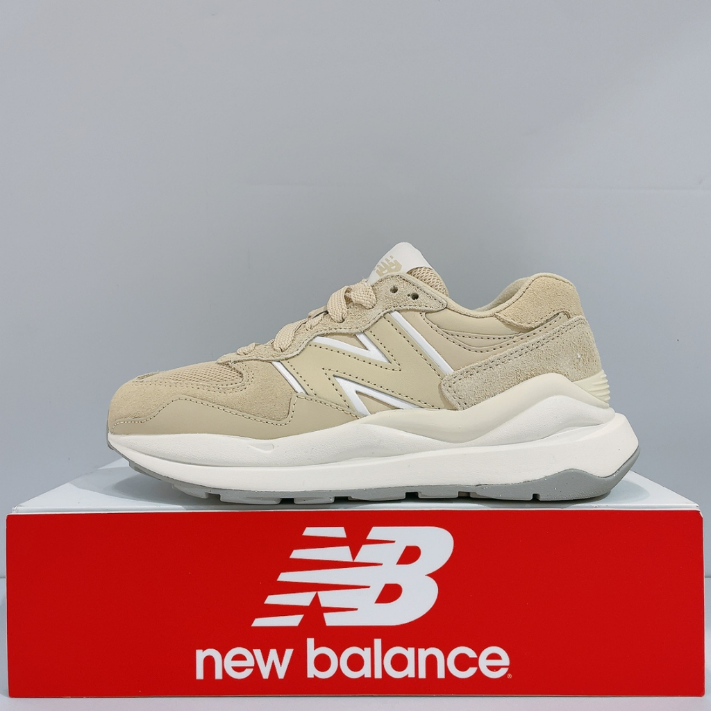 New Balance 5740 NB 女生卡其色麂皮B楦老爹鞋厚底運動休閒鞋W5740STD