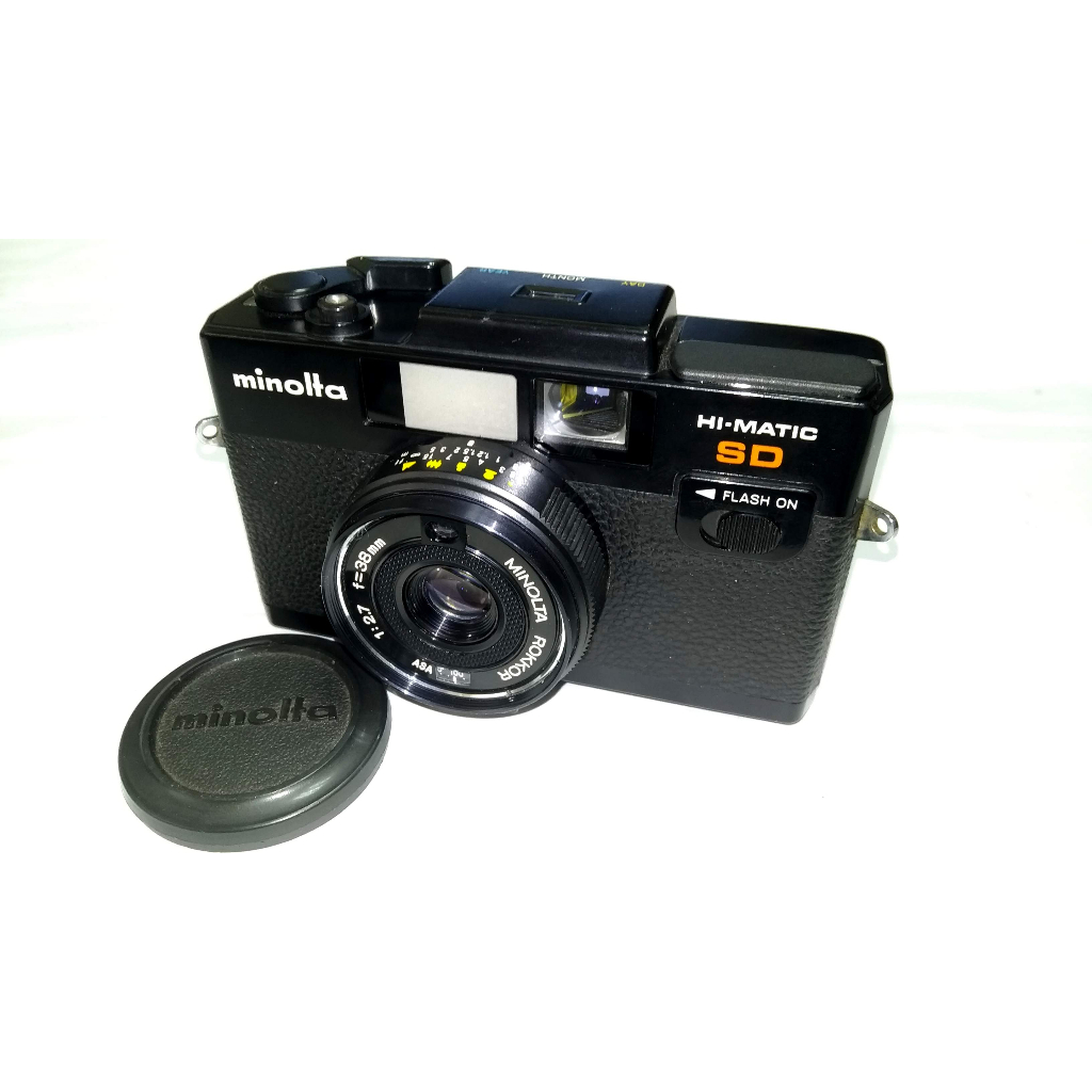 Minolta Hi-Matic SD全幅大光圈38mm手動估焦底片機