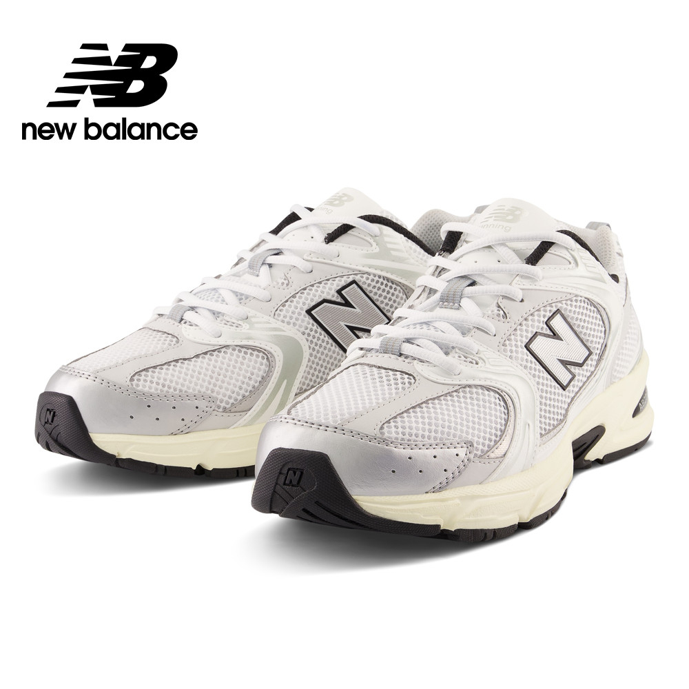 New Balance】 NB 復古運動鞋_中性_奶油白灰_MR530TA-D楦530 | 蝦皮購物