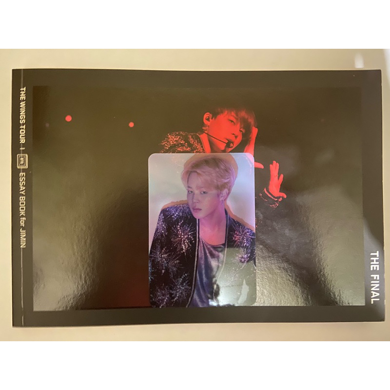 []BTS防彈少年團wings essay book絕版寫真書整組EB朴智旻 蝦皮購物