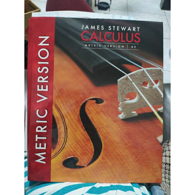 JAMES STEWART CALCULUS 第8版 METRIC VERSION | 蝦皮購物