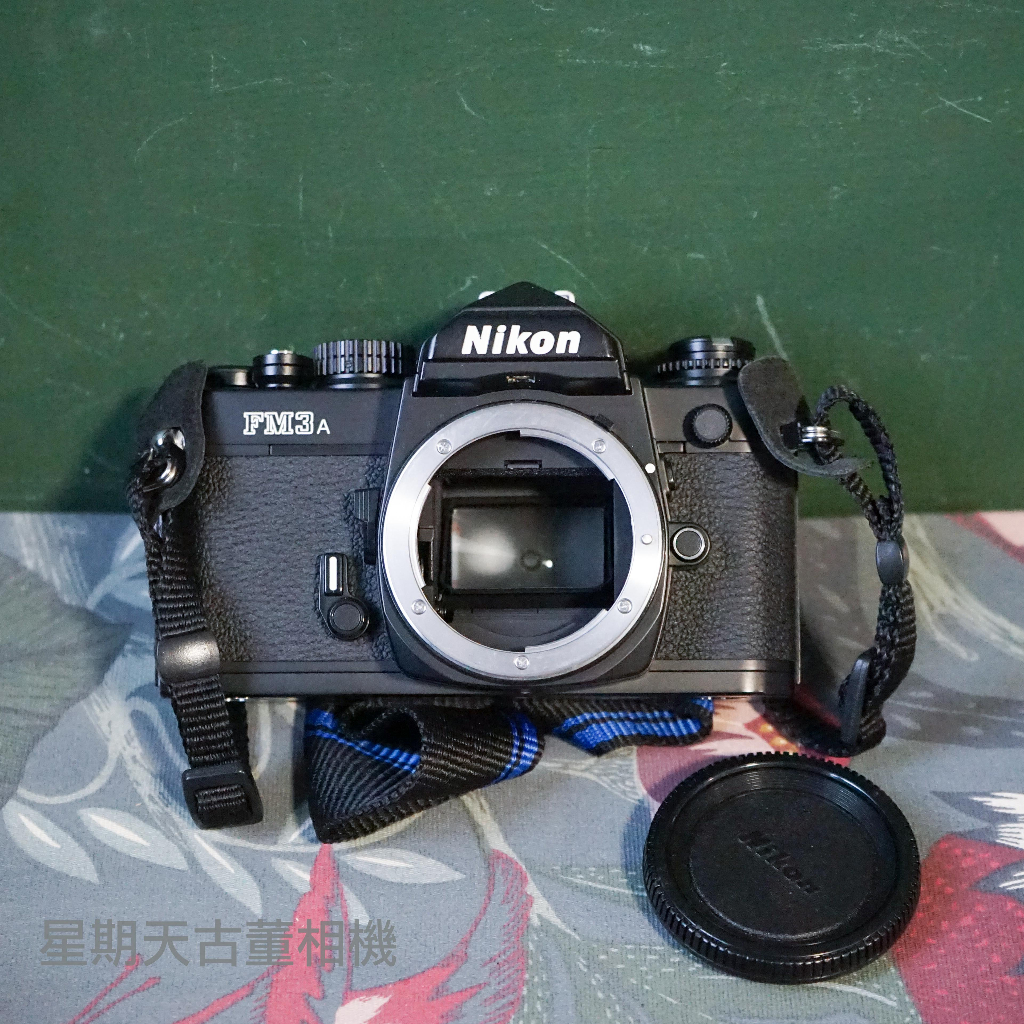 【星期天古董相機】限面交 NIKON FM3A 單機身 底片單眼相機